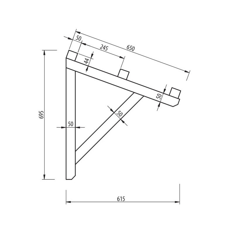 Daszki nad drzwi - Chimney