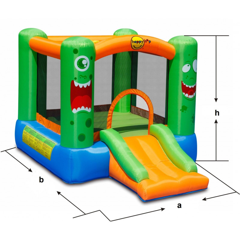 Dmuchany zamek POTWÓR trampolina HappyHop dmuchawa