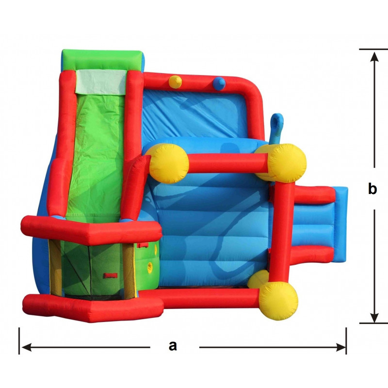 Dmuchany zamek WIEŻA trampolina HappyHop dmuchawa