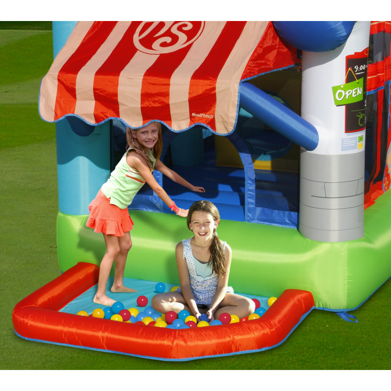 Dmuchany zamek SKLEPIK trampolina HappyHop dmuchawa