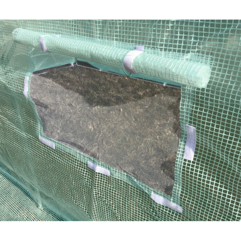 Pokrycie do tunelu szklarniowego 4iQ 2,5x4m BIAŁE