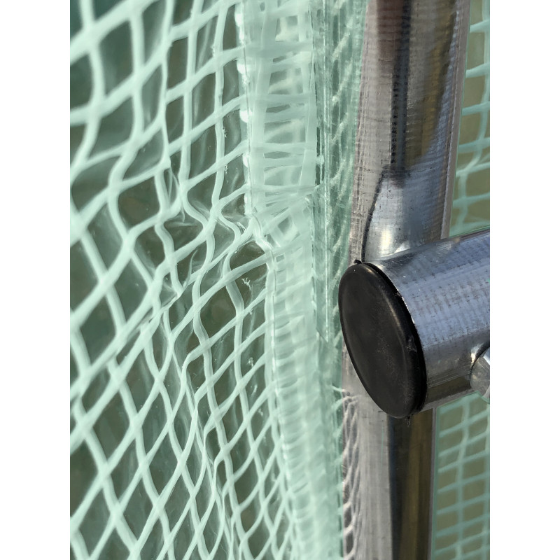 Pokrycie do tunelu szklarniowego 4iQ 2x3,5m Białe