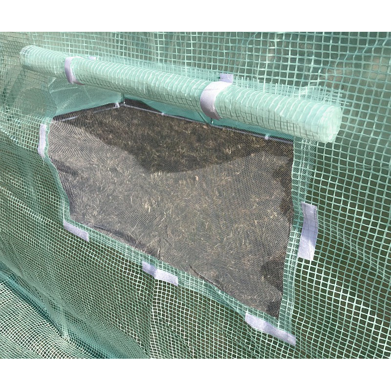 Pokrycie do tunelu szklarniowego 4iQ 2x4,5m Białe