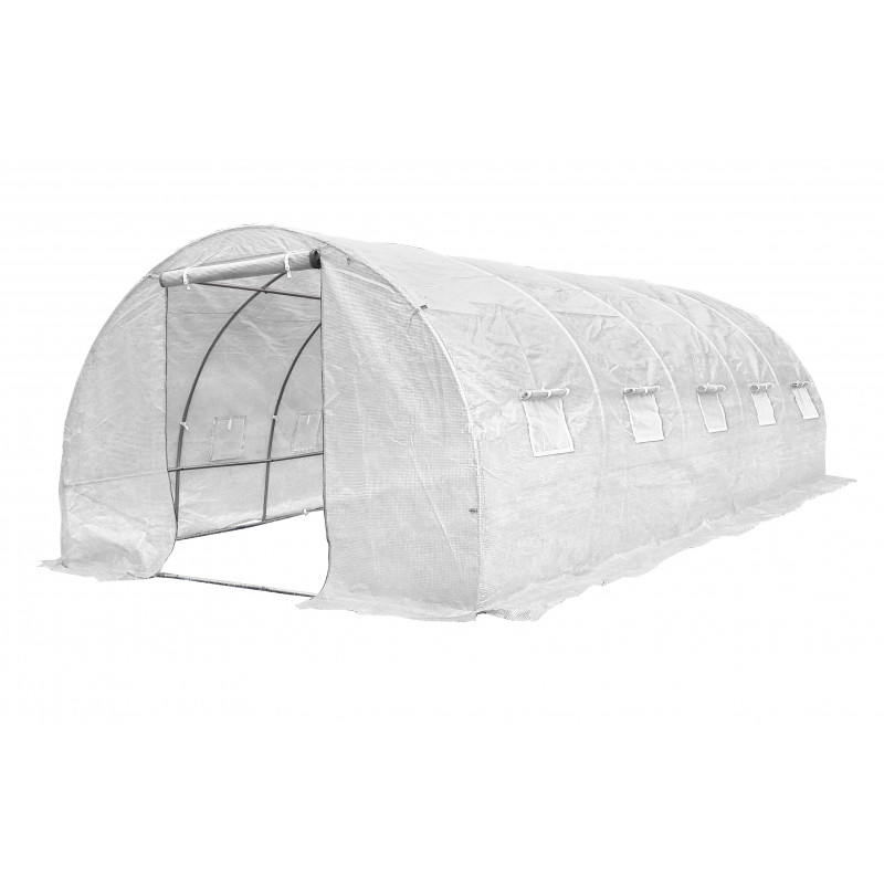 Pokrycie do tunelu szklarniowego 4iQ 3x6 Białe