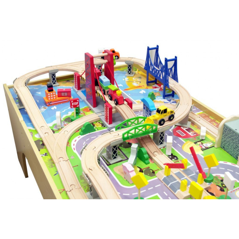 Kolejka Tomek - zestaw drewniany