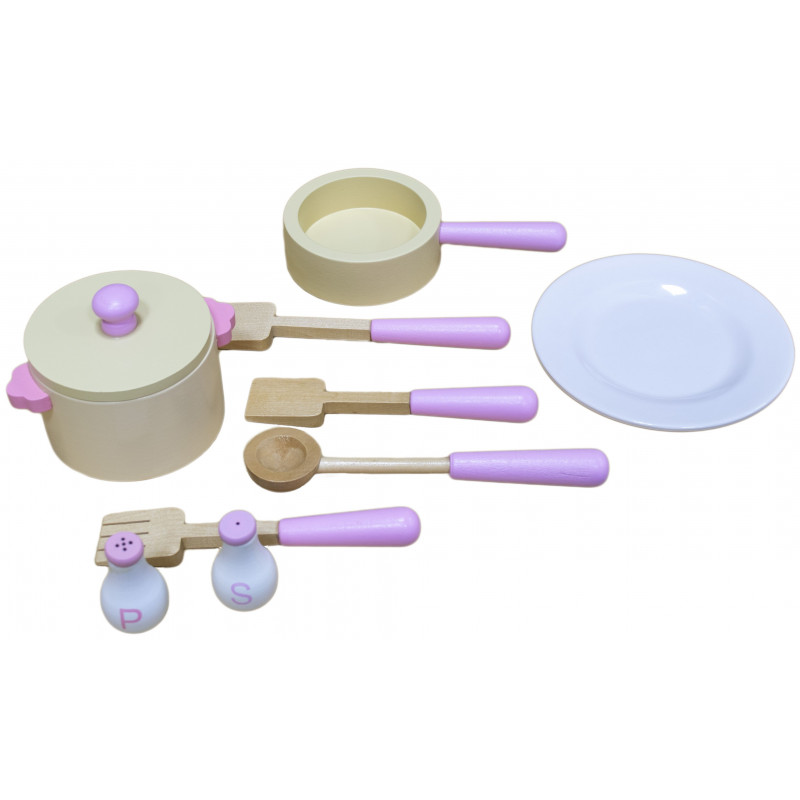 DAISY Piękna Kuchnia Drewniana dla Dzieci Gadżety