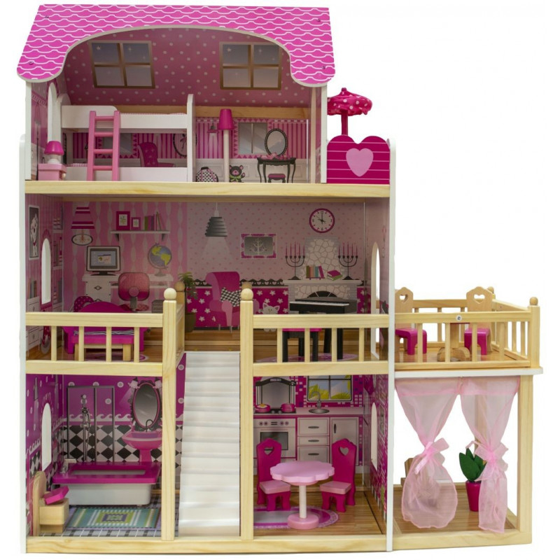 NADIA - domek dla lalek. Taras i altanka