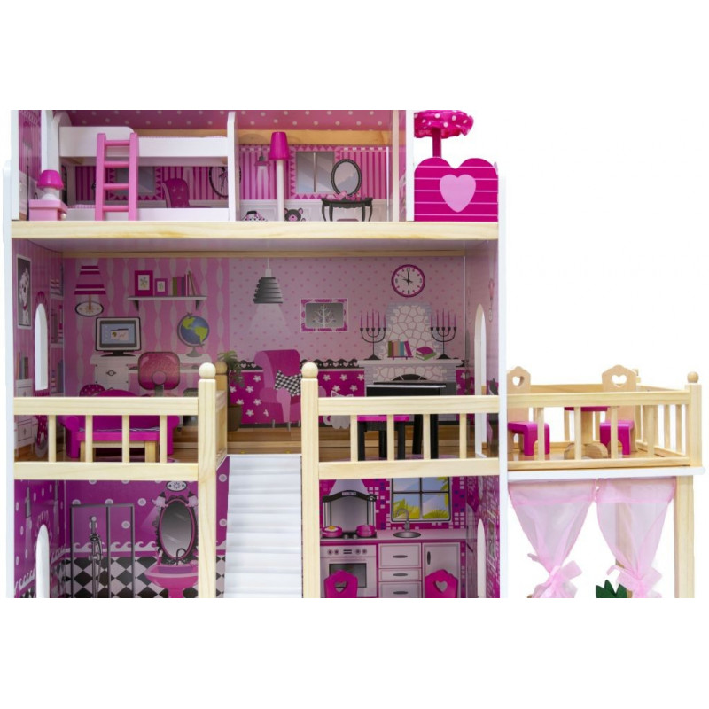 NADIA - domek dla lalek. Taras i altanka