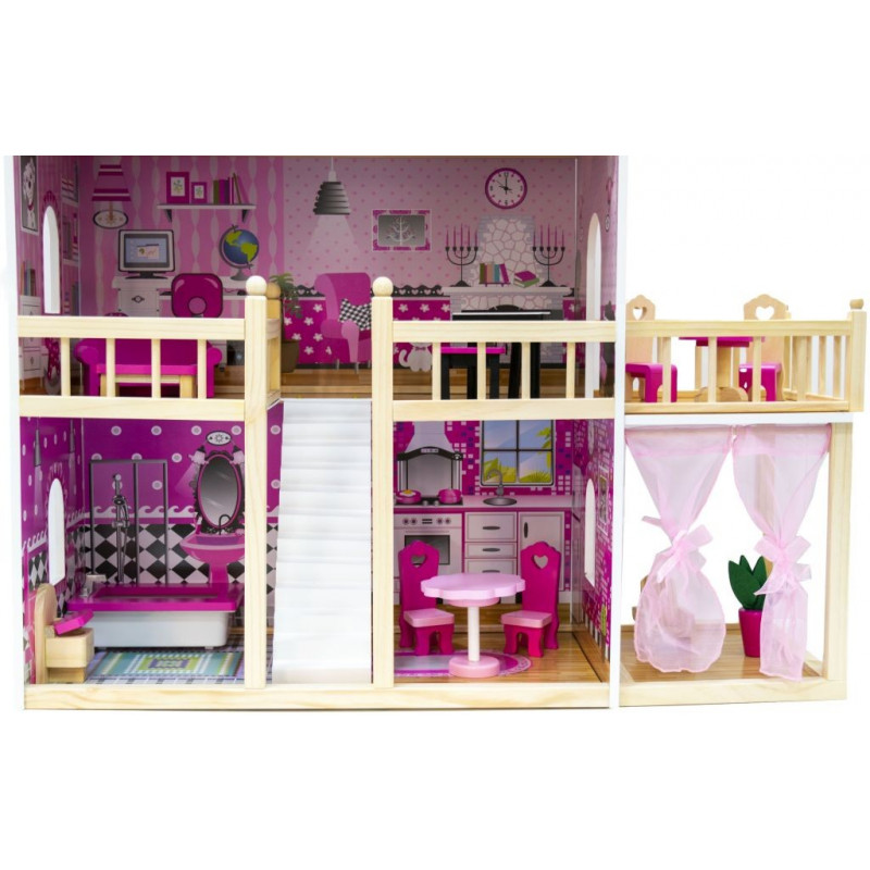 NADIA - domek dla lalek. Taras i altanka