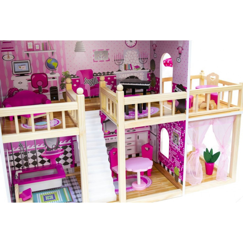 NADIA - domek dla lalek. Taras i altanka