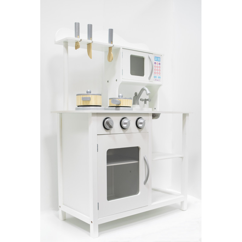 BEATA Drewniana kuchnia dla dzieci w stylu ART DECO