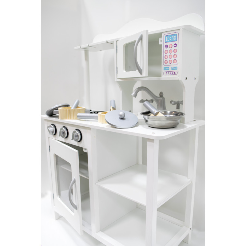 BEATA Drewniana kuchnia dla dzieci w stylu ART DECO