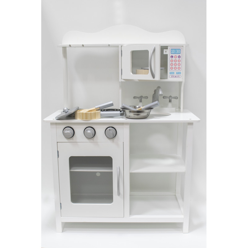 BEATA Drewniana kuchnia dla dzieci w stylu ART DECO