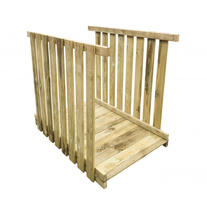 Zestaw Hektor 3 Dwie Huśtawki z Wieżą i Ślizgiem