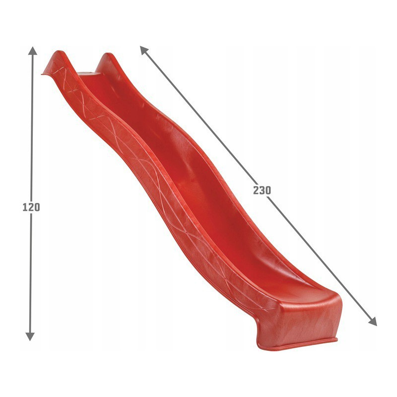 Huśtawka podwójna HEKTOR z platformą i ślizgiem