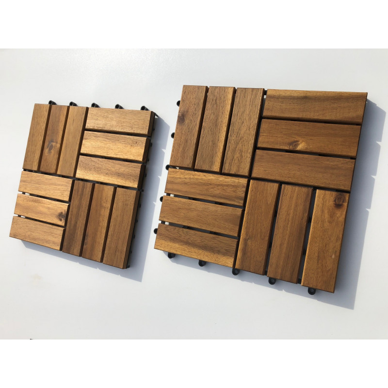 Podest Tarasowy Akacjowy Płytki na Taras 30x30x2,4 cm