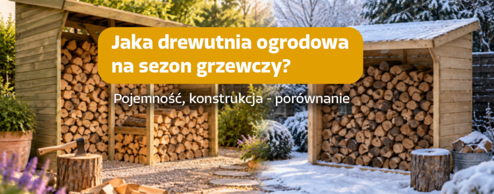Drewutnia ogrodowa – jak wybrać pojemność i konstrukcję na sezon grzewczy?