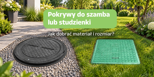 Pokrywa do szamba lub studzienki – jak dobrać rozmiar i materiał?