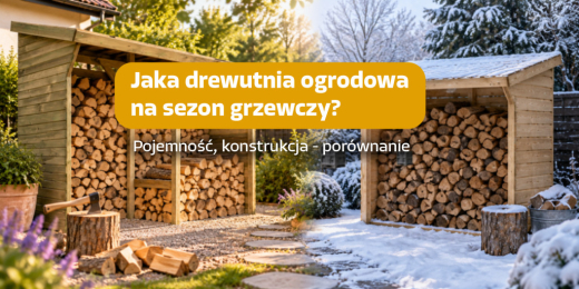 Drewutnia ogrodowa – jak wybrać pojemność i konstrukcję na sezon grzewczy?